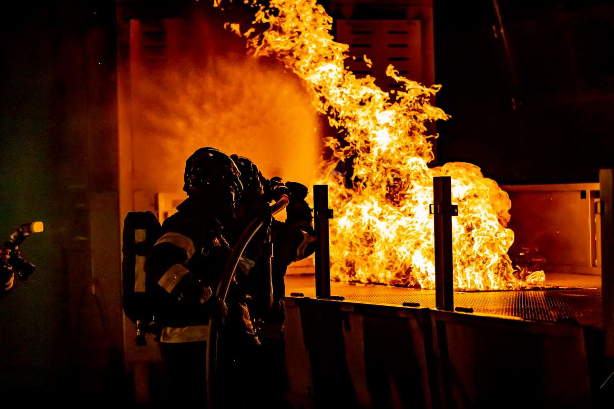 garage fire